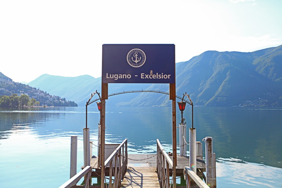 반짝반짝 빛나는 스위스 호수 즐기기